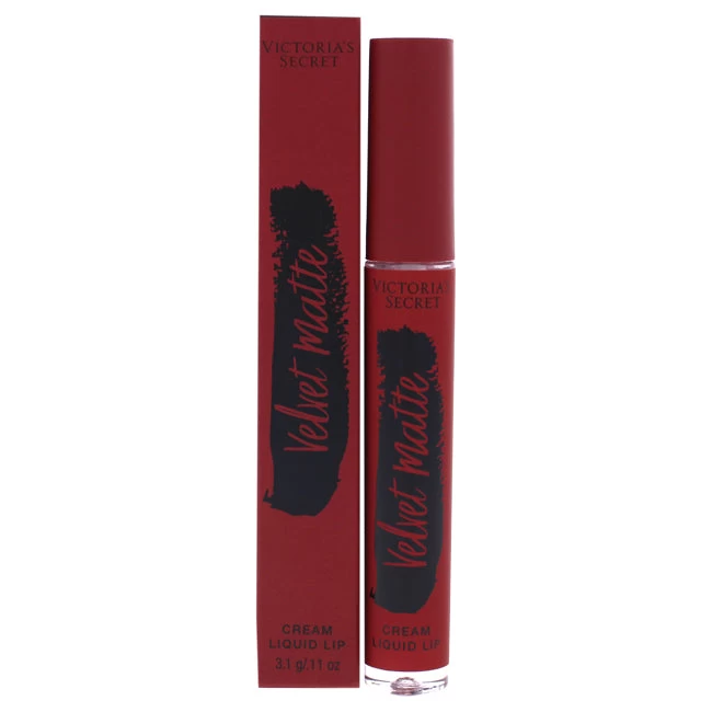 Victoria's Secret Victorias Secret Velvet Matte Cream Liquid Lip - Knockout By Victorias Secret For Women - 0.11 Oz Lipstick