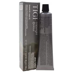 TIGI Colour Gloss Creme Hair Color - # 5/07 Light Natural Green Brown By TIGI For Unisex - 2 Oz Hair Color