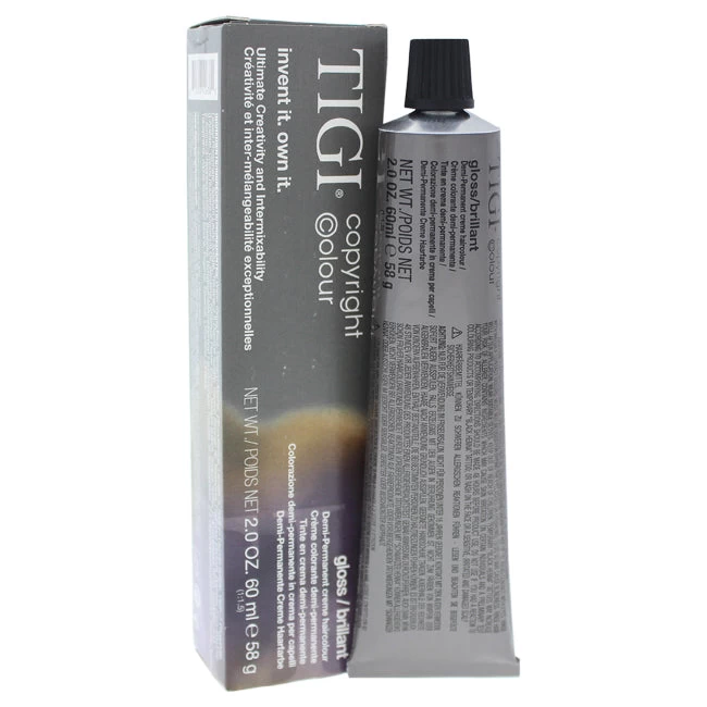 TIGI Colour Gloss Creme Hair Color - # 6/23 Dark Violet Golden Blonde By TIGI For Unisex - 2 Oz Hair Color