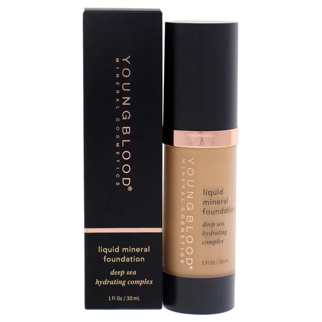 Youngblood Liquid Mineral Foundation - Golden Tan By Youngblood For Women - 1 Oz Foundation