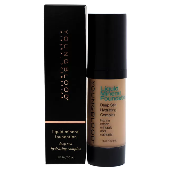 Youngblood Liquid Mineral Foundation - Pebble By Youngblood For Women - 1 Oz Foundation