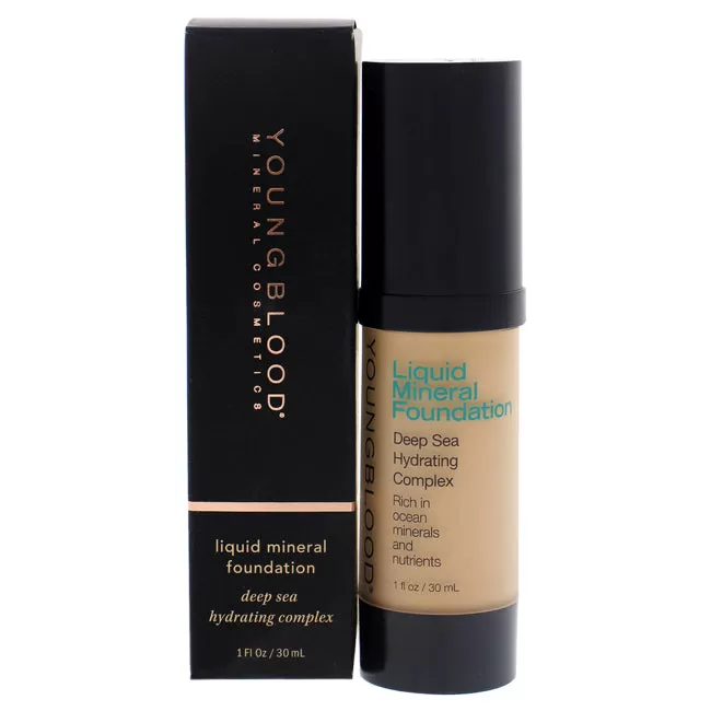Youngblood Liquid Mineral Foundation - Shell By Youngblood For Women - 1 Oz Foundation