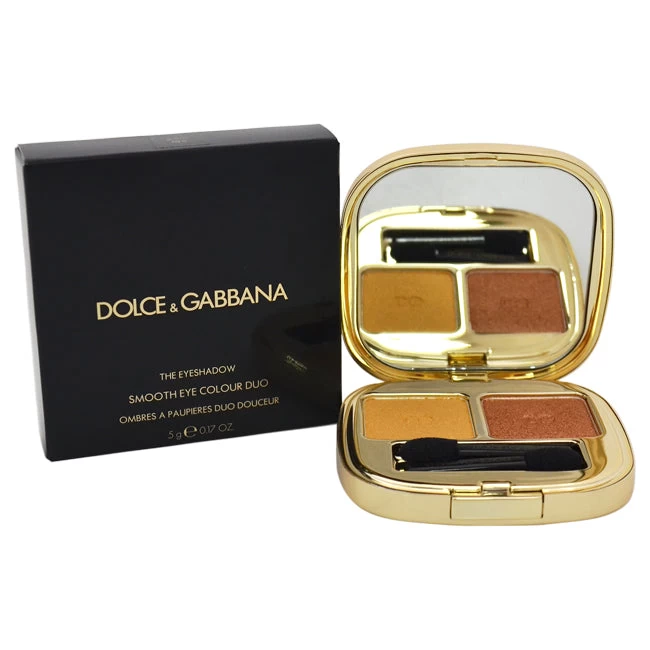 Dolce & Gabbana Dolce And Gabbana The Eyeshadow Smooth Eye Colour Duo - 130 Gold By Dolce And Gabbana For Women - 0.17 Oz Eyeshadow